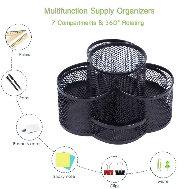 Black_360_Rotating_Desk_Organiser_With_Multiple_Compartments