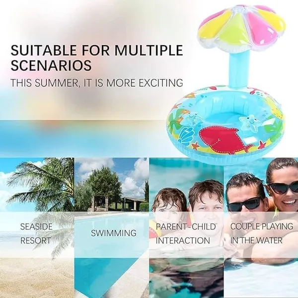 Multicolour_Baby_Swimming_Inflatable_Tube_For_Toddlers