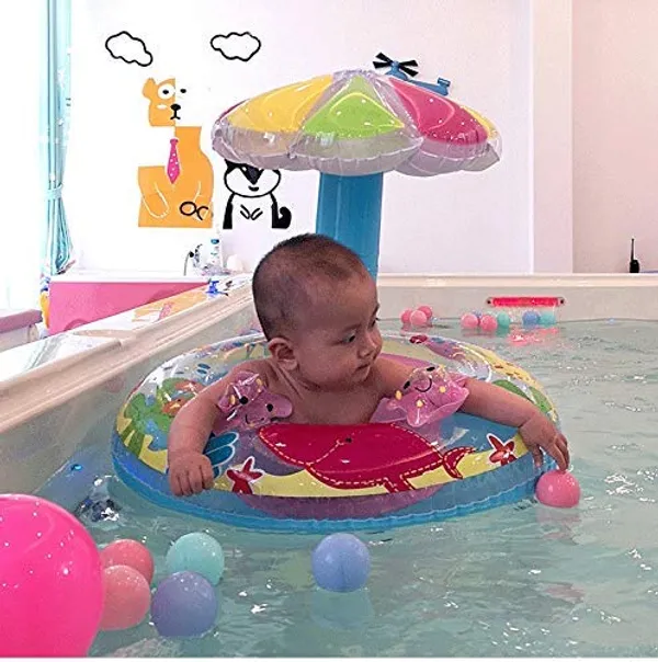 Multicolour_Baby_Swimming_Inflatable_Tube_For_Toddlers