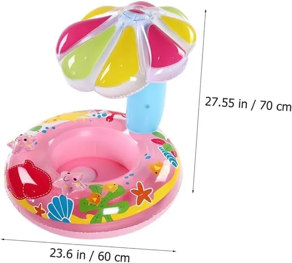Multicolour_Baby_Swimming_Inflatable_Tube_For_Toddlers