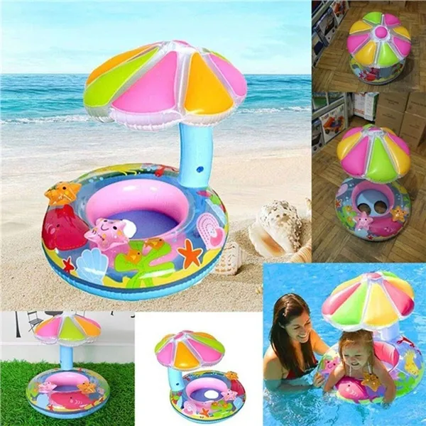 Multicolour_Baby_Swimming_Inflatable_Tube_For_Toddlers