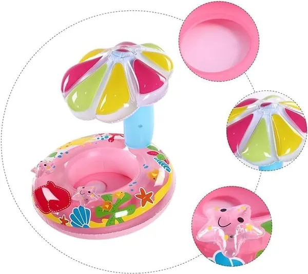 Multicolour_Baby_Swimming_Inflatable_Tube_For_Toddlers