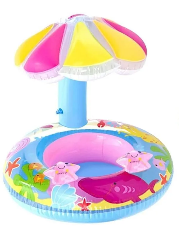 Multicolour_Baby_Swimming_Inflatable_Tube_For_Toddlers