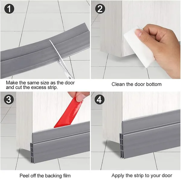 Grey_Door_Bottom_Sealing_Strip_Pack_For_Home