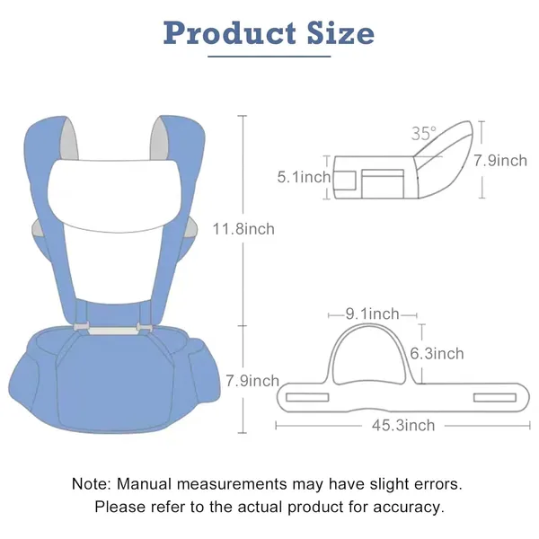 Blue_Ergonomic_Baby_Carrier_With_Hip_Seat