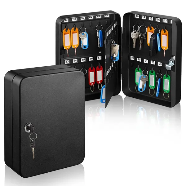 Black_Wall_Mounted_Key_Storage_Cabinet_With_Lock