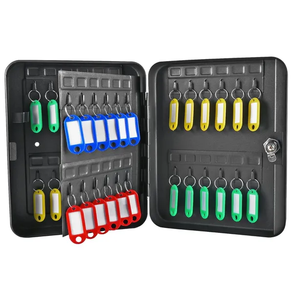 Black_Wall_Mounted_Key_Storage_Cabinet_With_Lock