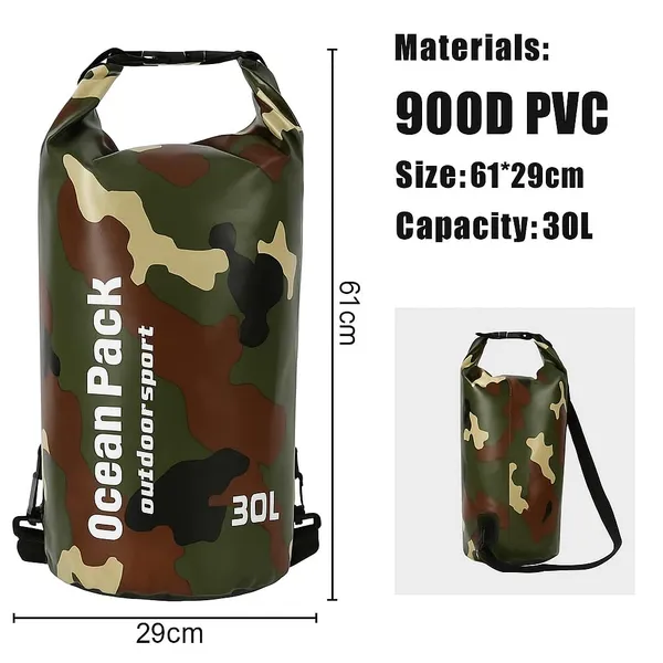 Multicolour_30_Litre_Waterproof_Dry_Bag_For_Camping