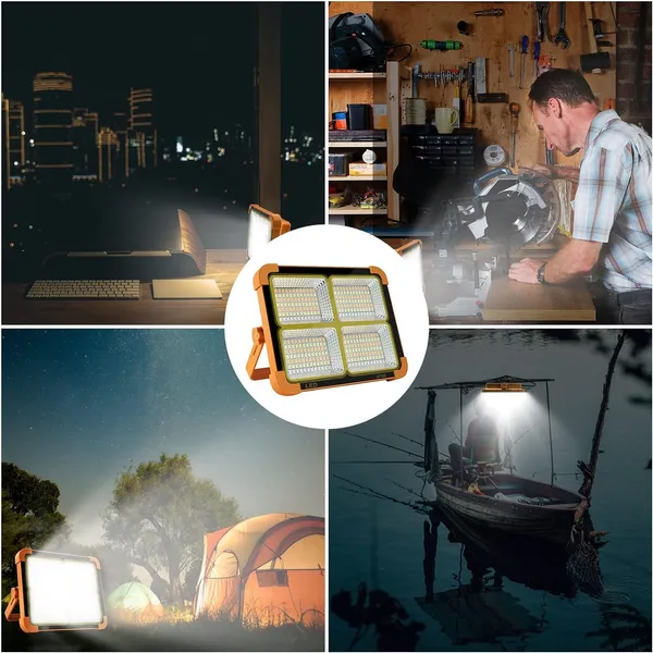 Orange_Rechargeable_Camping_Light_For_Emergency_Use