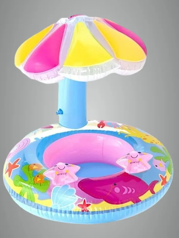 Multicolour_Baby_Swimming_Inflatable_Tube_For_Toddlers