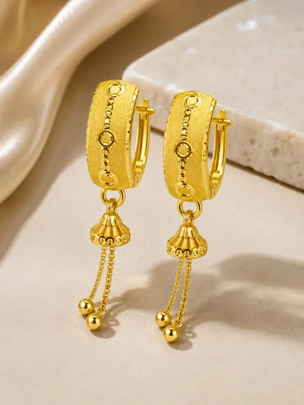 1GM_Gold_Plated_Bali_Jhumka_Chain_Drop_Earrings