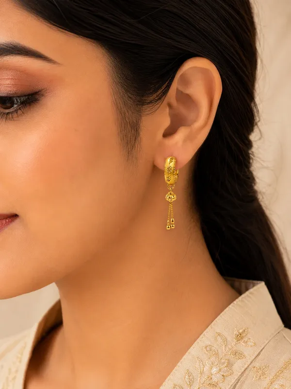 1GM_Gold_Plated_Bali_Jhumka_Chain_Drop_Earrings