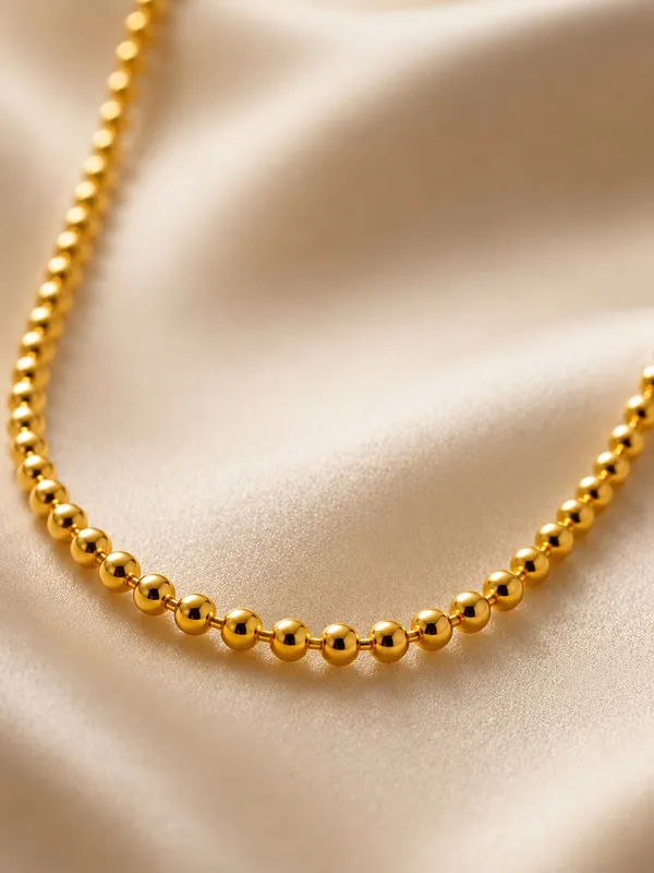 1GM_Gold_Plated_Ball_Chain_for_Women_–_Elegant_Lightweight_Daily_Wear_Necklace