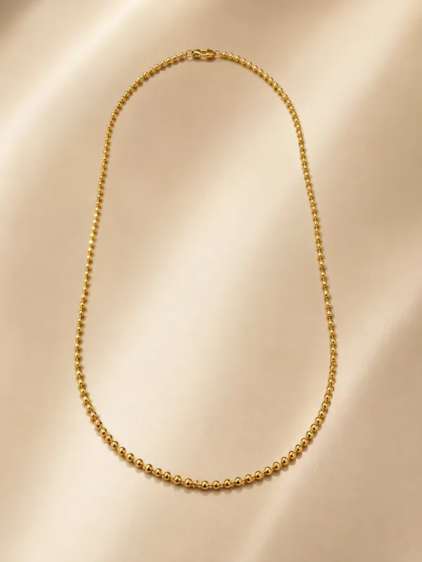 1GM_Gold_Plated_Ball_Chain_for_Women_–_Elegant_Lightweight_Daily_Wear_Necklace