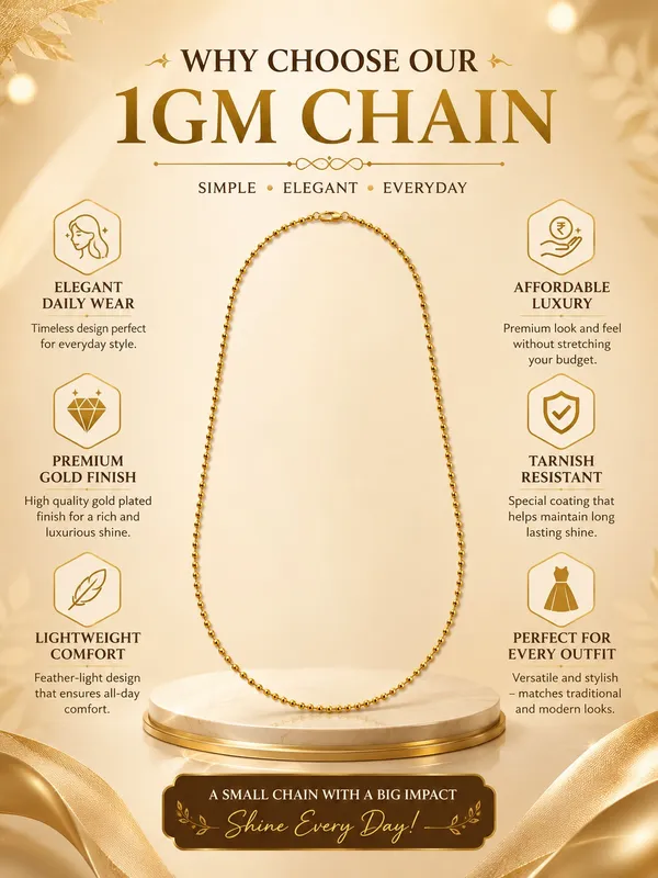 1GM_Gold_Plated_Ball_Chain_for_Women_–_Elegant_Lightweight_Daily_Wear_Necklace