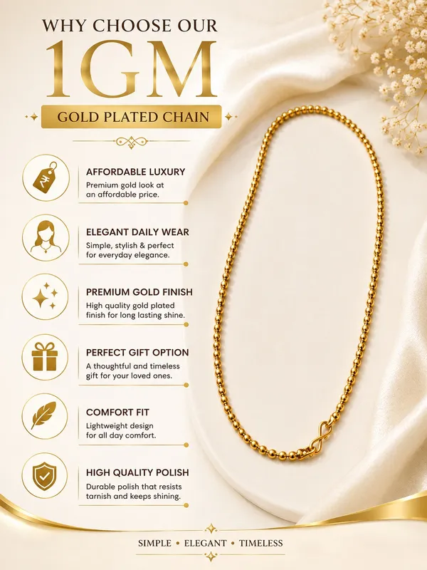1GM_Gold_Plated_Beaded_Chain_for_Women_–_Elegant_Lightweight_Daily_Wear_Jewellery