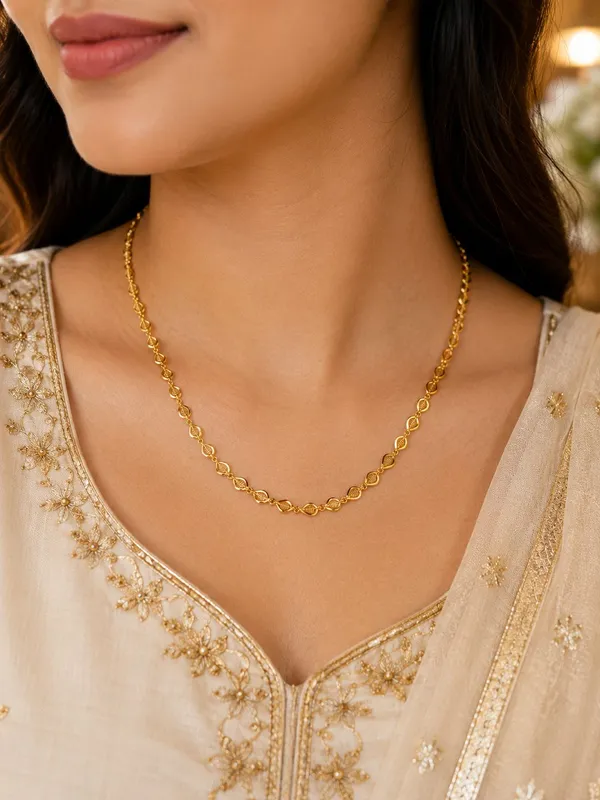 1GM_Gold_Plated_Designer_Link_Chain_for_Women_|_Intricate_Elegant_Pattern_|_Lightweight_Daily_Wear_Fashion_Jewellery