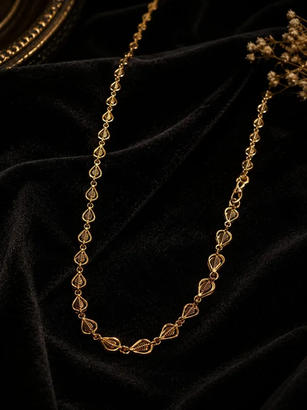 1GM_Gold_Plated_Designer_Link_Chain_for_Women_|_Intricate_Elegant_Pattern_|_Lightweight_Daily_Wear_Fashion_Jewellery