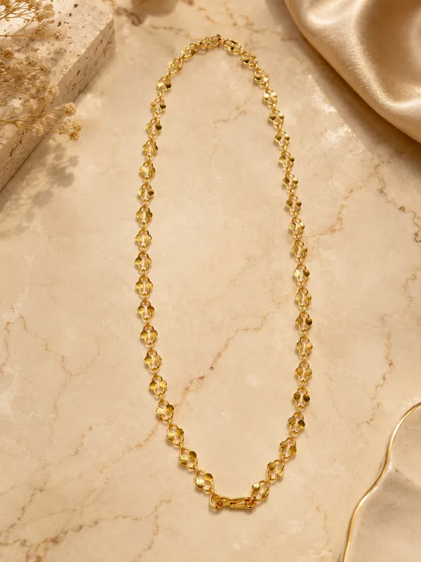 1GM_Gold_Plated_Floral_Link_Chain_for_Women_–_Lightweight_Elegant_Daily_Wear_Necklace