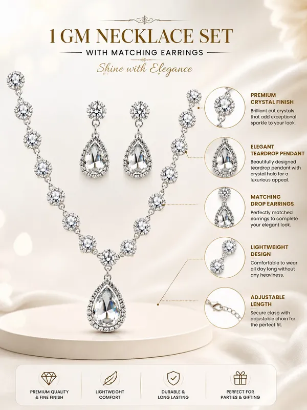 1_GM_Crystal_Teardrop_Necklace_Set_with_Matching_Earrings