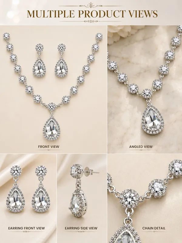 1_GM_Crystal_Teardrop_Necklace_Set_with_Matching_Earrings