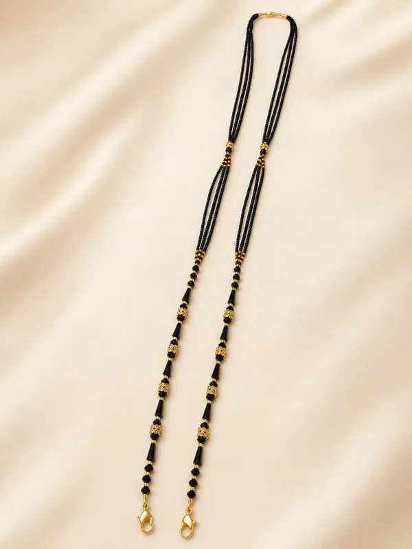 1_GM_Gold_Plated_3_Line_Mangalsutra_Dori_–_26_Inch