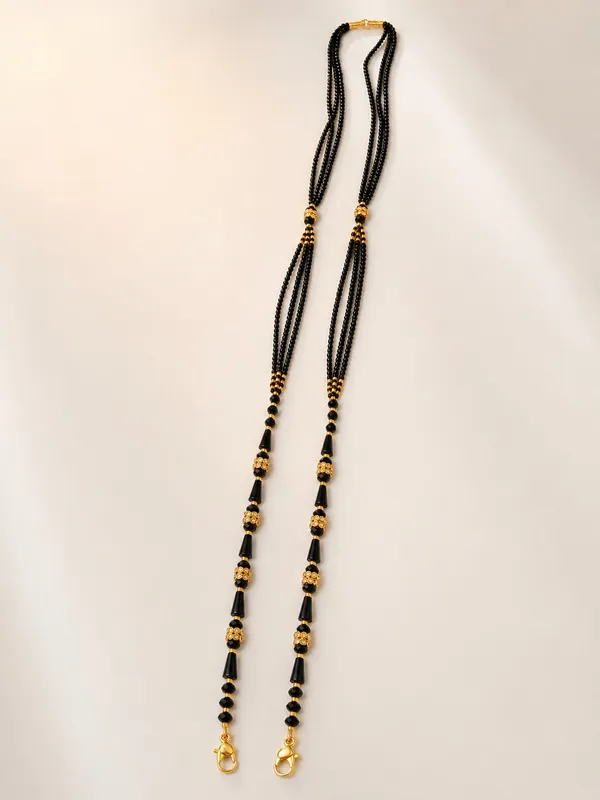 1_GM_Gold_Plated_3_Line_Mangalsutra_Dori_–_26_Inch