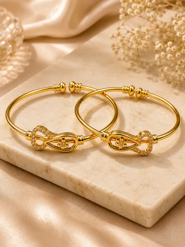 1_GM_Gold_Plated_Adjustable_Bangle_Set_with_Heart_&_Floral_Design_and_Stone_Detailing_–_2_Pieces,_Free_Size_Bangles_for_Women