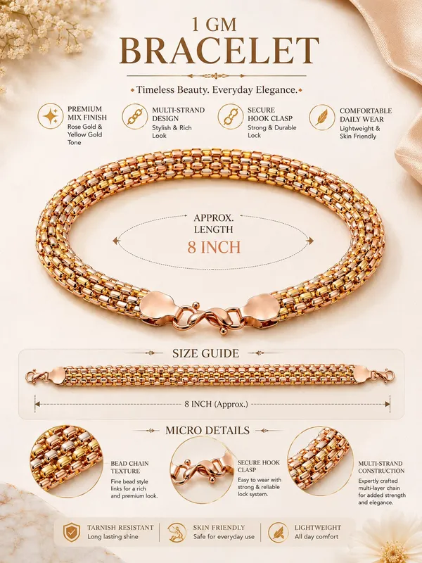 1_GM_Gold_Plated_Beaded_Bracelet_–_7_Inch
