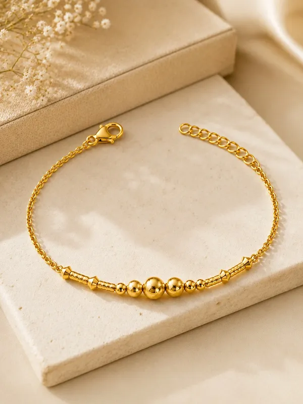 1_GM_Gold_Plated_Beaded_Bracelet_–_7_Inch