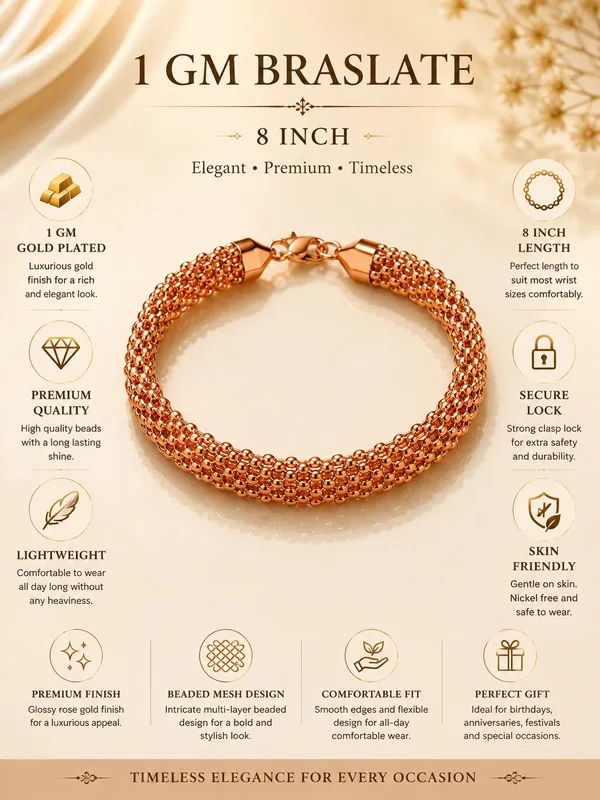 1_GM_Gold_Plated_Beaded_Bracelet_–_7_Inch