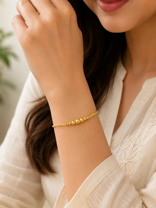 1_GM_Gold_Plated_Beaded_Bracelet_–_7_Inch