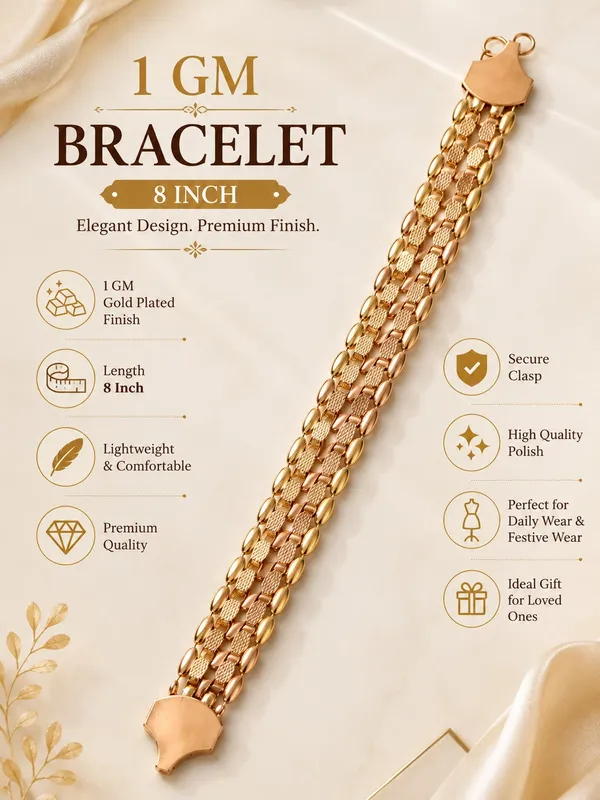 1_GM_Gold_Plated_Beaded_Bracelet_–_7_Inch