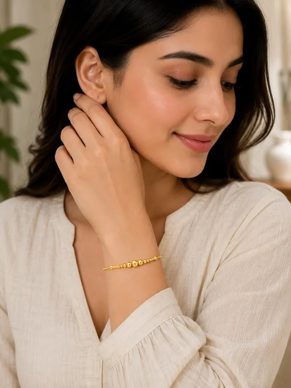 1_GM_Gold_Plated_Beaded_Bracelet_–_7_Inch