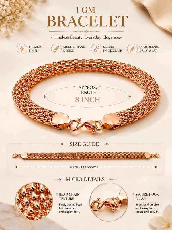1_GM_Gold_Plated_Beaded_Bracelet_–_7_Inch