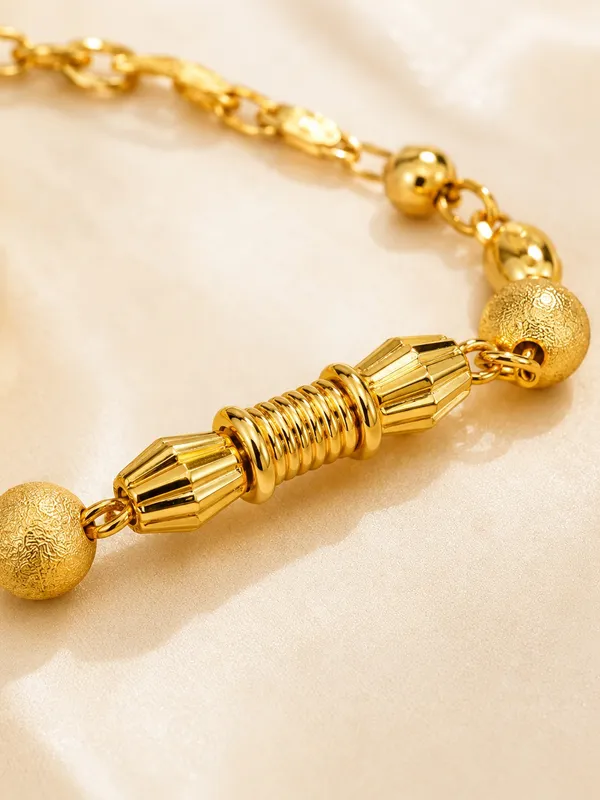 1_GM_Gold_Plated_Beaded_Bracelet_–_7_Inch