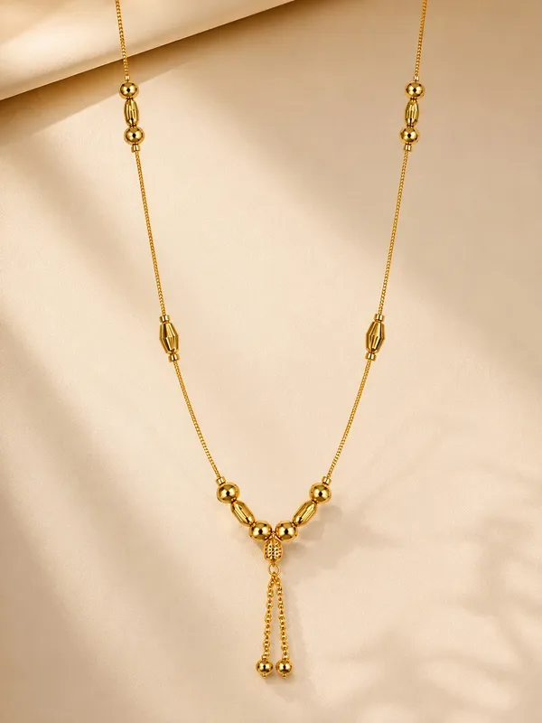 1_GM_Gold_Plated_Beaded_Chain_with_Hanging_Tassel_Pendant_–_20_Inch