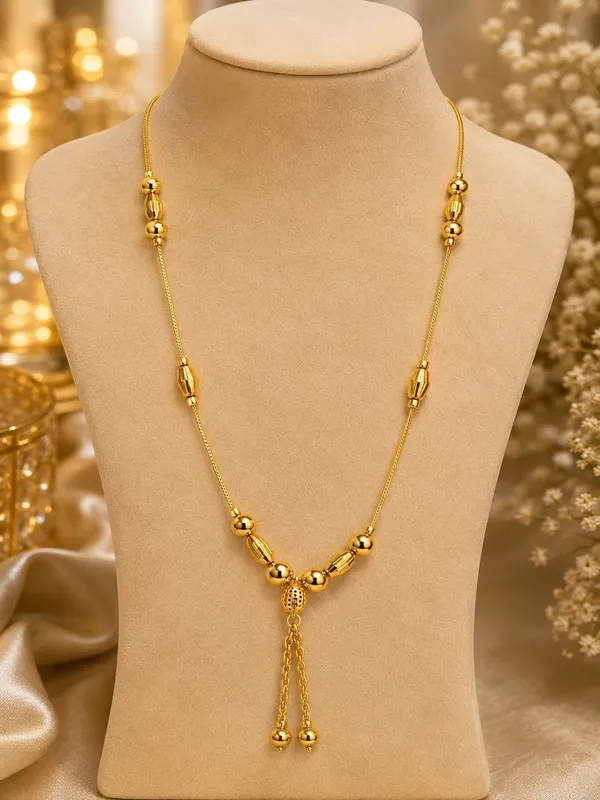 1_GM_Gold_Plated_Beaded_Chain_with_Hanging_Tassel_Pendant_–_20_Inch
