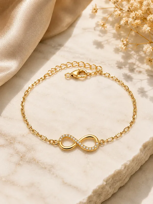 1_GM_Gold_Plated_CZ_Infinity_Bracelet