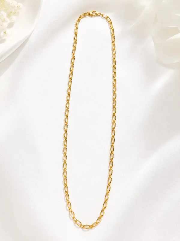 1_GM_Gold_Plated_Chain_for_Women_–_Stylish_Lightweight_Link_Chain,_Premium_Finish,_Daily_Wear_Necklace