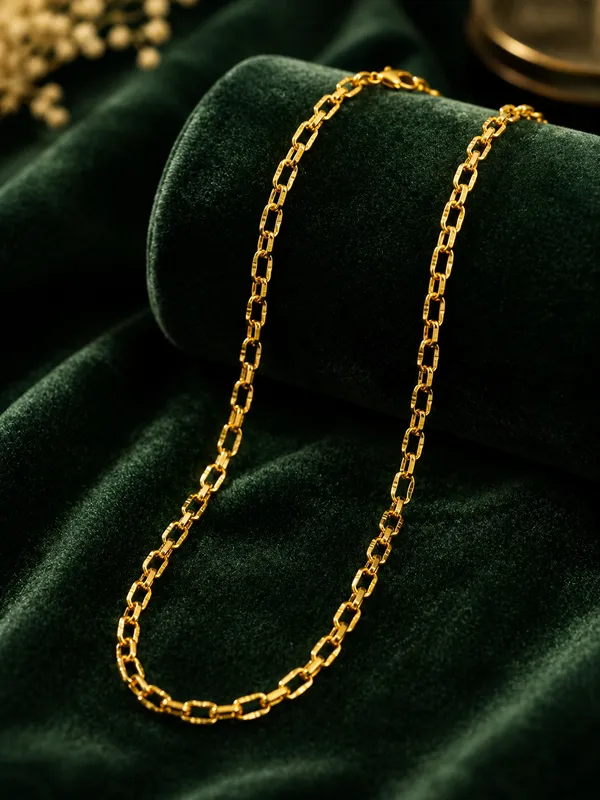 1_GM_Gold_Plated_Chain_for_Women_–_Stylish_Lightweight_Link_Chain,_Premium_Finish,_Daily_Wear_Necklace