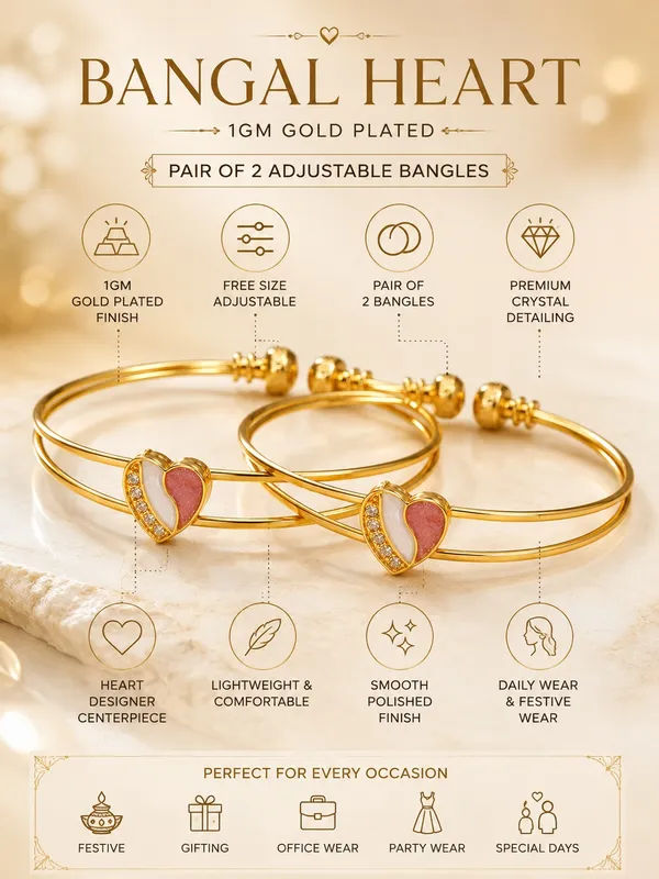 1_GM_Gold_Plated_Heart_Design_Adjustable_Bangle_Set_of_2