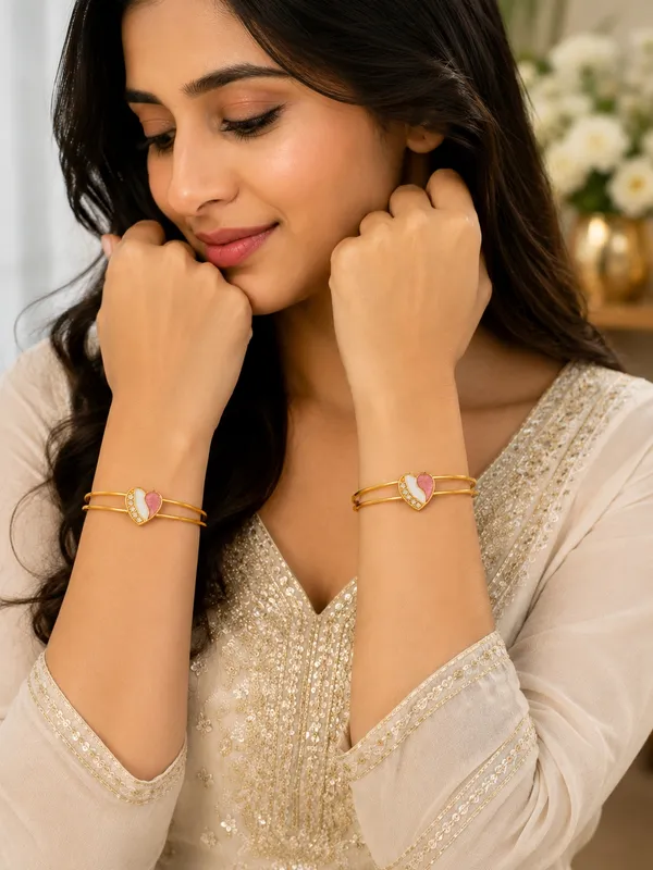1_GM_Gold_Plated_Heart_Design_Adjustable_Bangle_Set_of_2