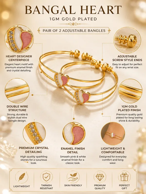 1_GM_Gold_Plated_Heart_Design_Adjustable_Bangle_Set_of_2