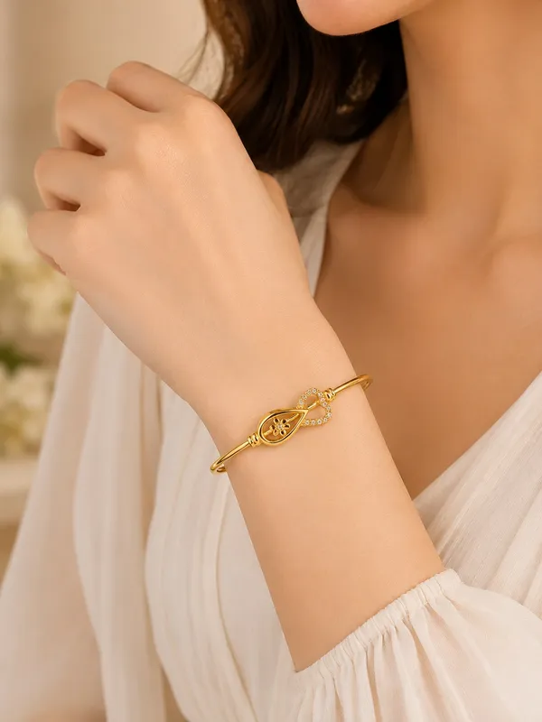 1_GM_Gold_Plated_Infinity_Floral_Bracelet_with_AD_Stones_–_Adjustable_Free_Size_Bracelet_for_Women_1PC