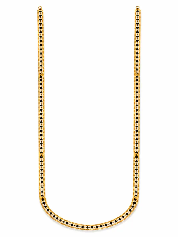 1_GM_Gold_Plated_Mangalsutra_Dori_Chain_with_Black_Beads_–_24_Inch