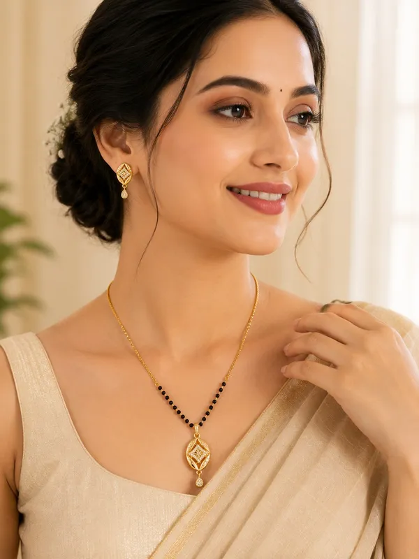 1_GM_Gold_Plated_Necklace_Set_with_Matching_Earrings_–_20_Inch