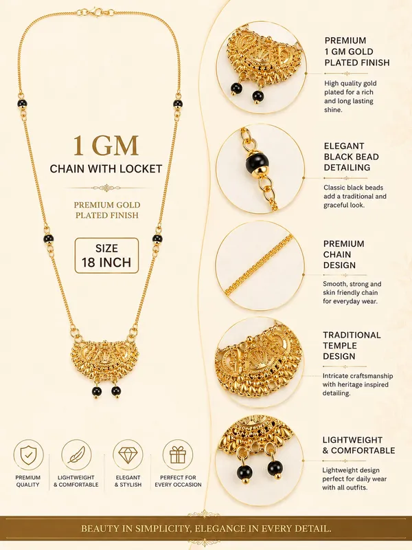 1_GM_Gold_Plated_Rose_Gold_Black_Bead_Necklace_with_Floral_Pendant