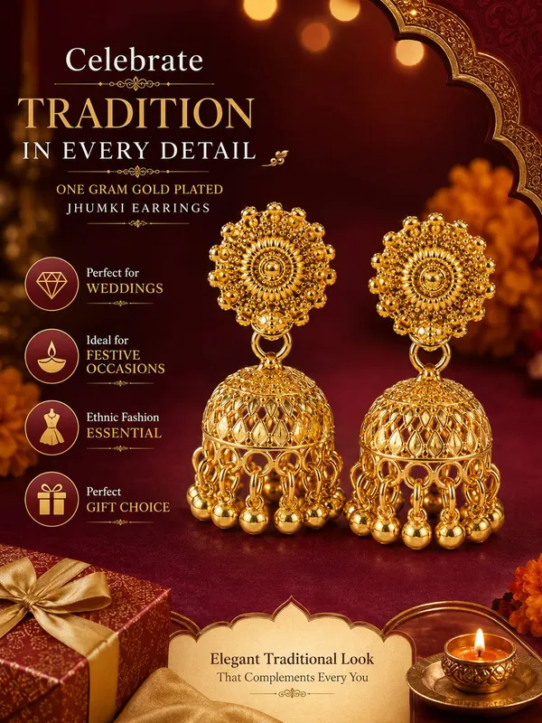 1_GM_Gold_Plated_Traditional_Jhumki_Earrings_–_Intricate_Ethnic_Design