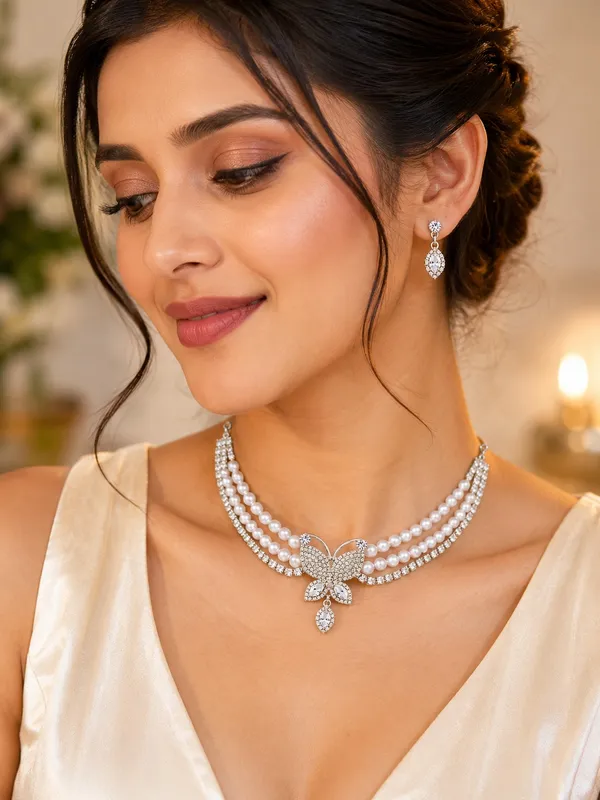 1_GM_Pearl_&_Crystal_Butterfly_Necklace_Set_with_Matching_Earrings